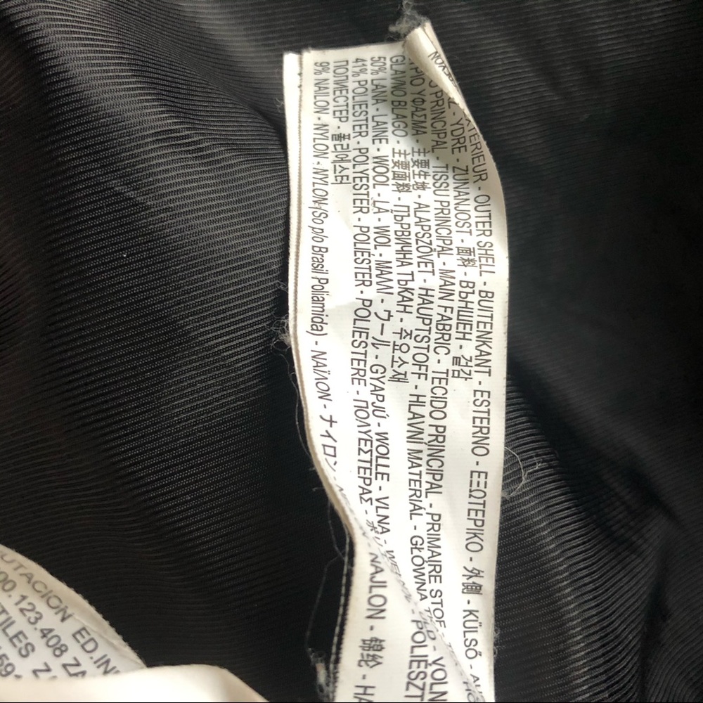 Zara Hooded Black Basic Jacket Xs - image 4